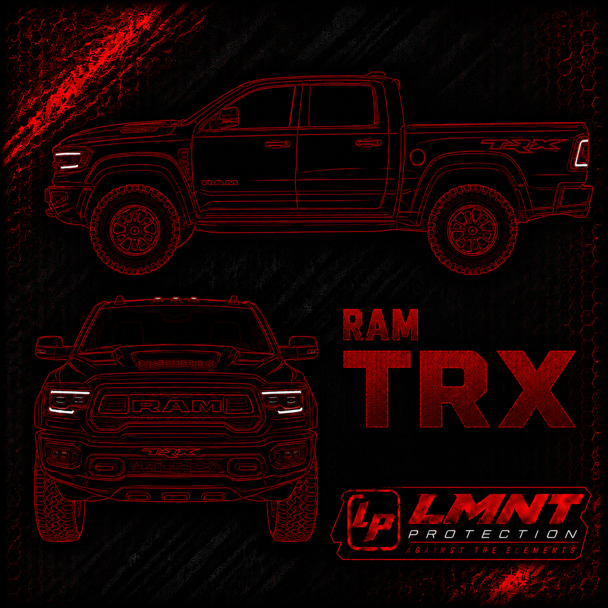 Ram 2019 onwards -LMNT Armour DIY KIT -